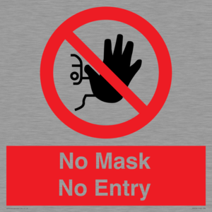 No Mask No Entry